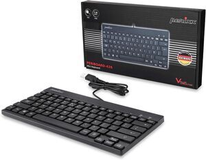 Perixx PERIBOARD-426 Wired Mini Low Profile Keyboard (Wired USB) NOB